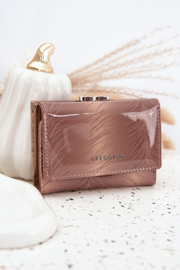 lakované Dámská kabelka Z Drobinkami slonová kost Cermina