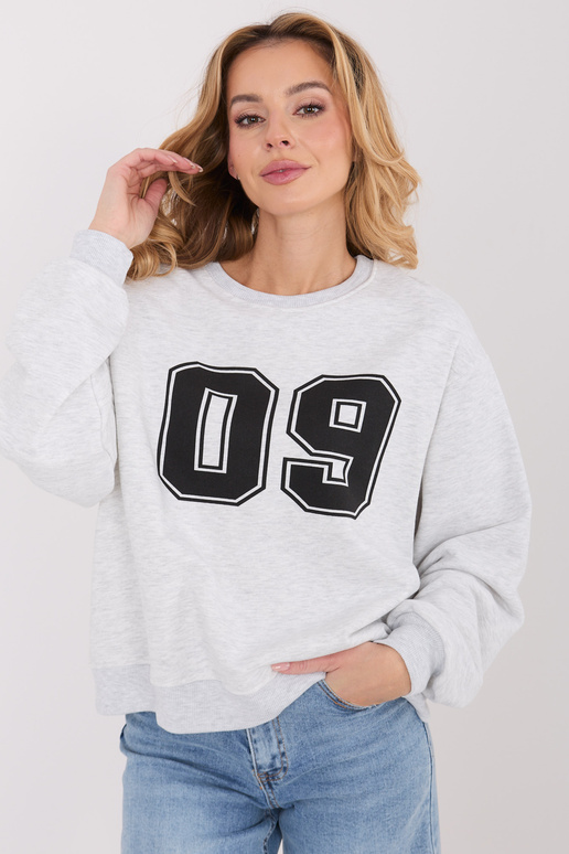 Světlá šedá halenka