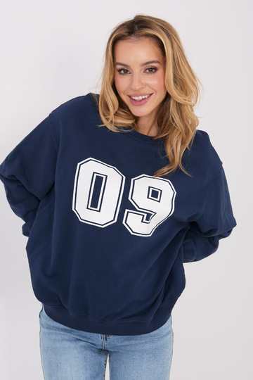 Modrý svetr s kapucí 2