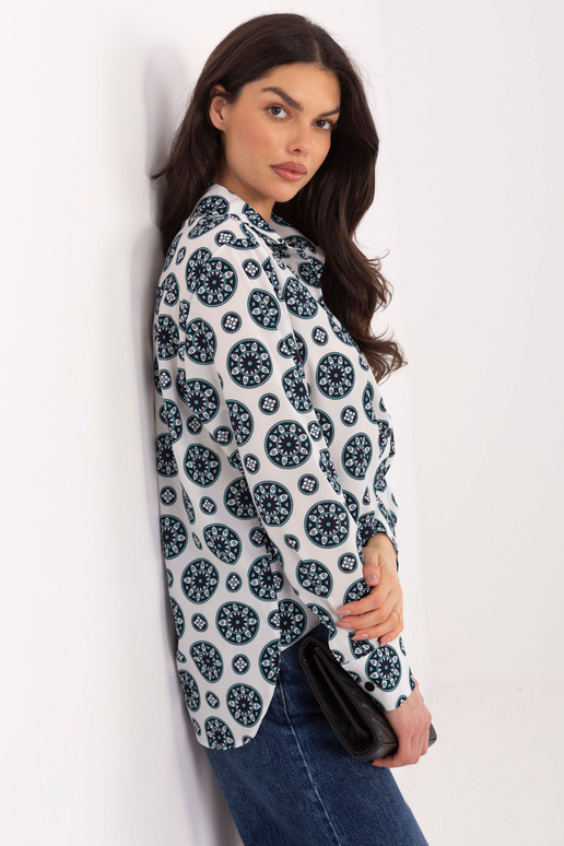 Světle šedá košile