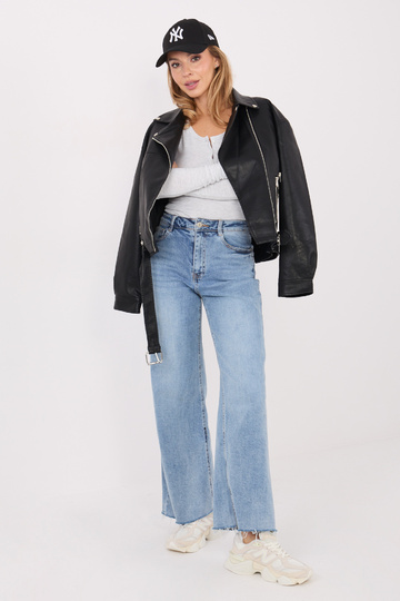 Světle šedá halenka 2