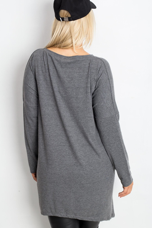 Tmavě šedá halenka