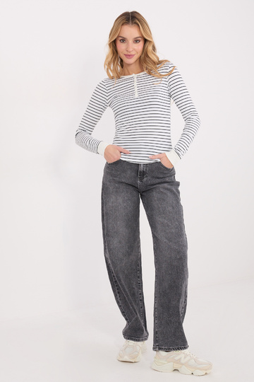 Halenka bílá-černá 2