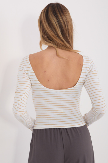 Halenka bílá-písková