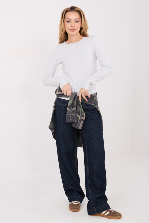 Halenka světle šedá