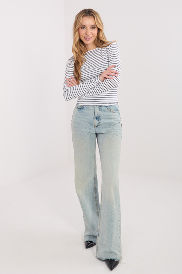 Bílo-černá halenka