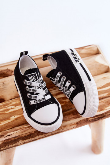 Dětské  ležérní boty BIG STAR KK374069 Černé 2