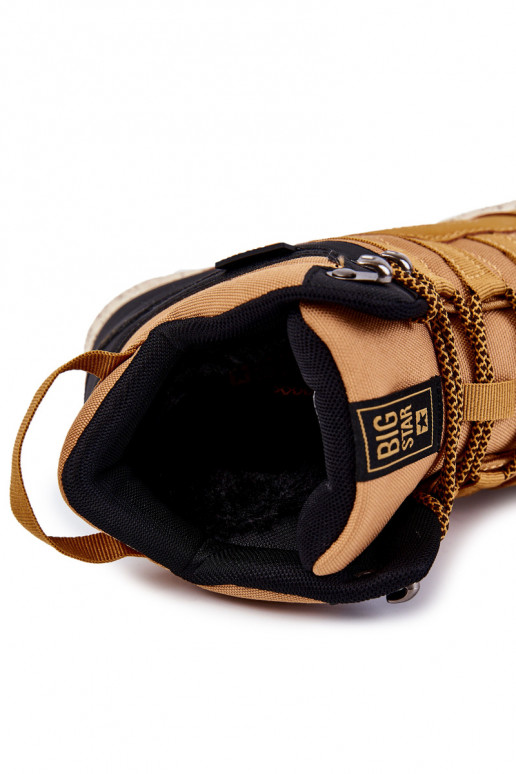   turistické boty Big Star KK274609 Camel