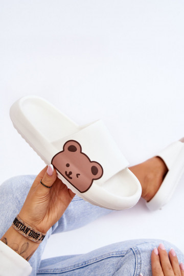 Lehké pantofle bílé Parisso 2