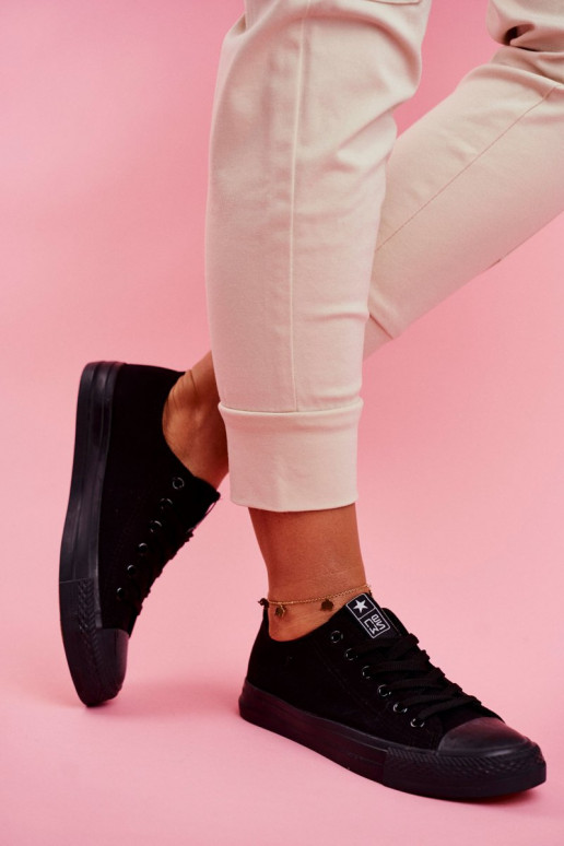   ležérní boty Černé Ecoma