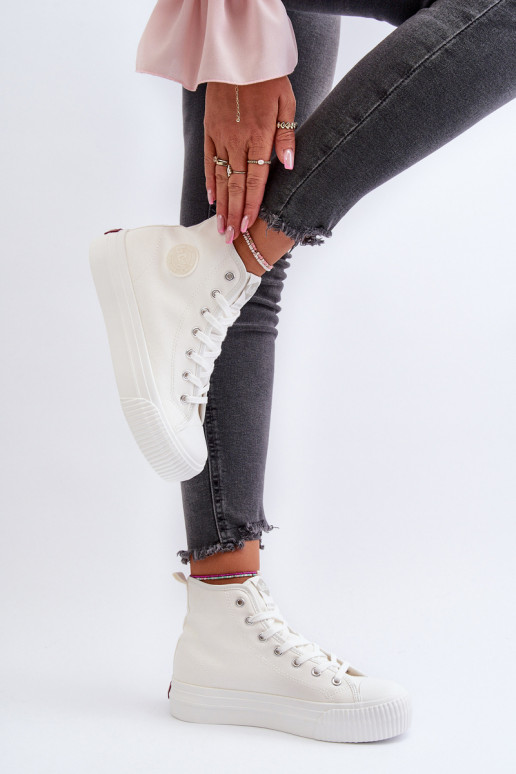 Ležérní obuv  Lee Cooper LCW-24-02-2132 bílé