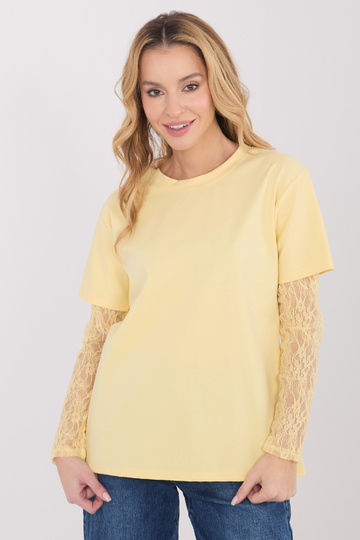 Halenka světle žlutá