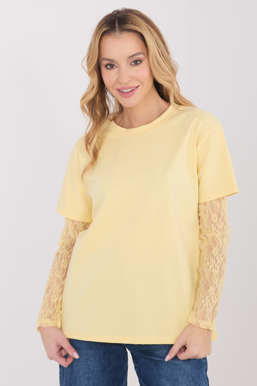 Halenka světle žlutá