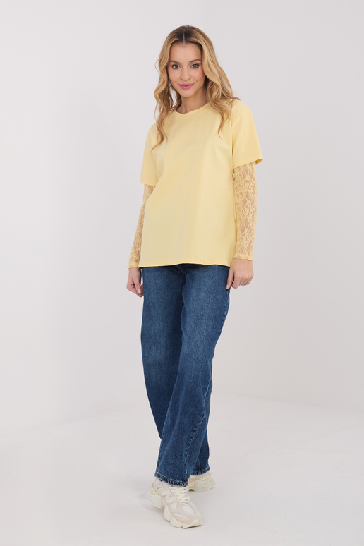 Halenka světle žlutá