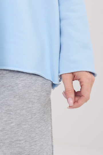 Světle modré IT tričko