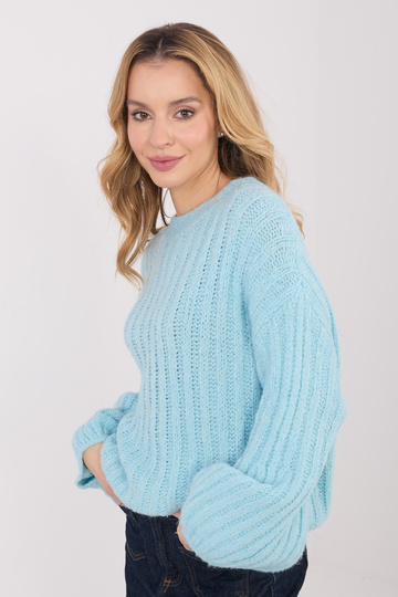 Světle modrý svetr 2