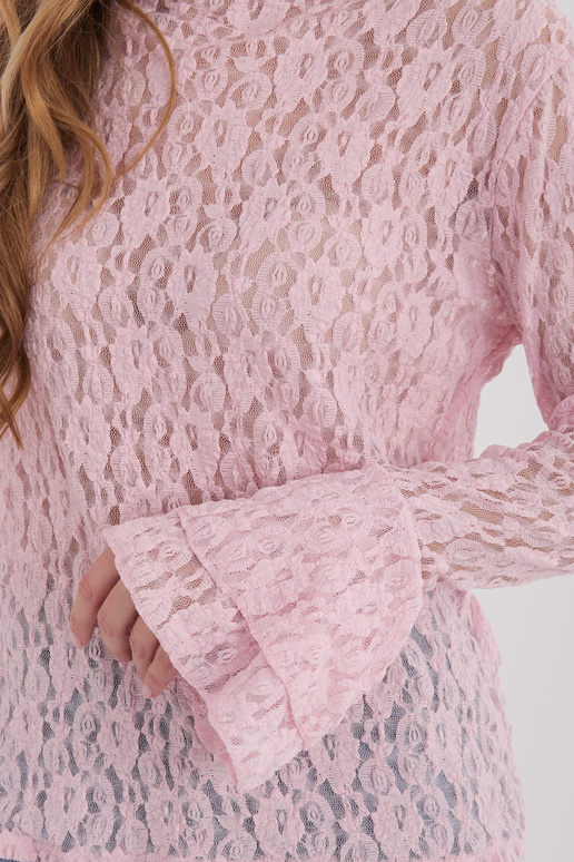 Světle růžové IT tričko