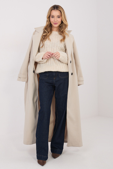 Světle pískový svetr