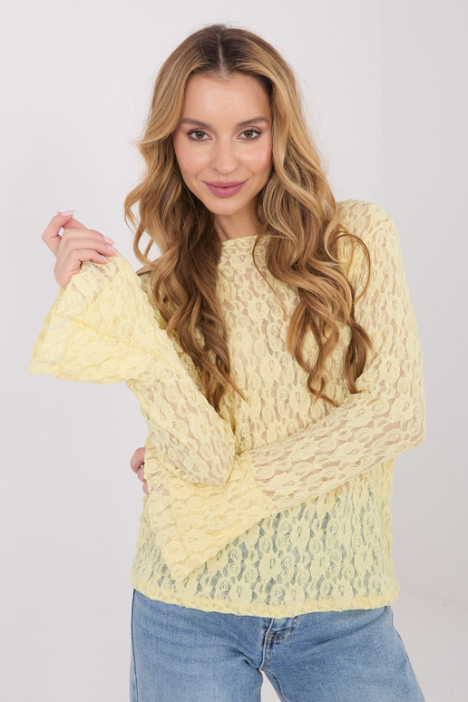 Tričko světle žluté