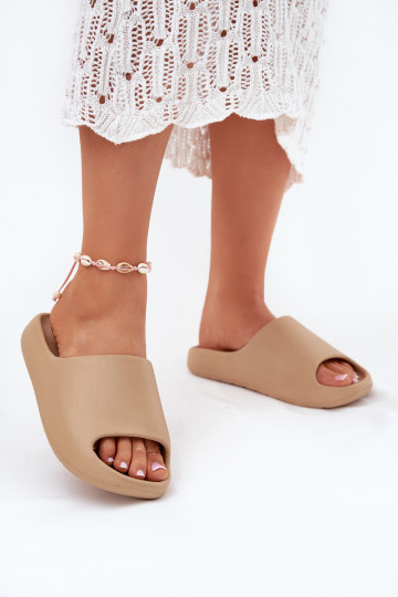  Dámské pantofle béžové Rivasol