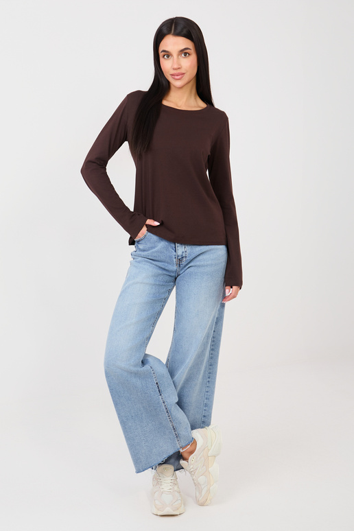 Tričko tmavě hnědé