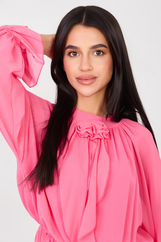 Šaty tmavě růžové