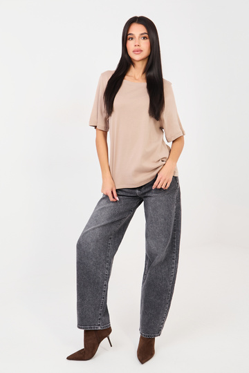 Trička tmavě písková