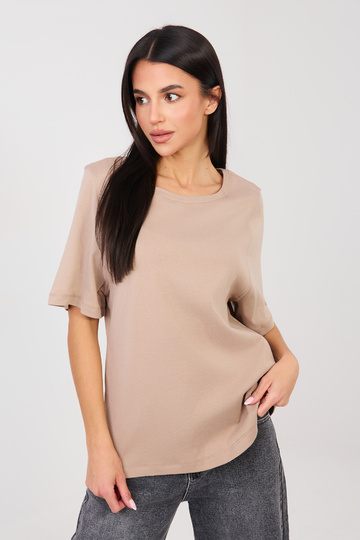 Trička tmavě písková 2