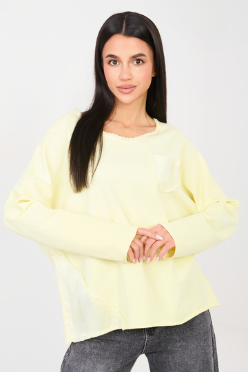 Tričko světle žluté