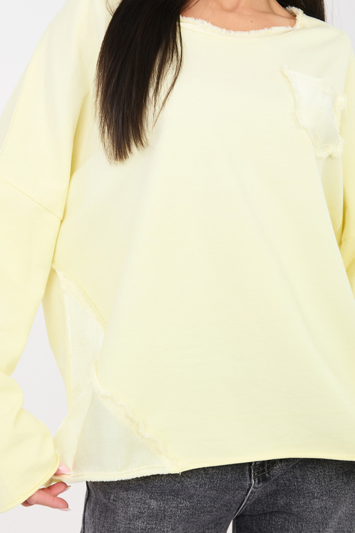 Tričko světle žluté