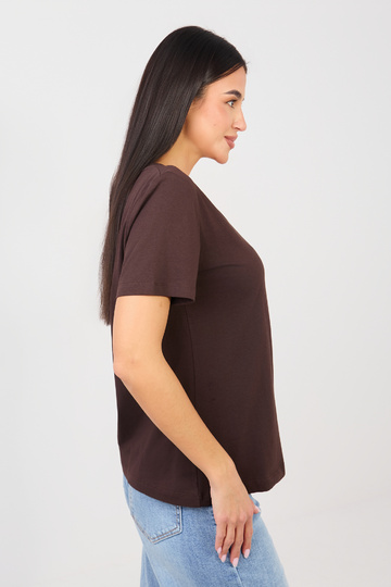 Tričko tmavě hnědé 2