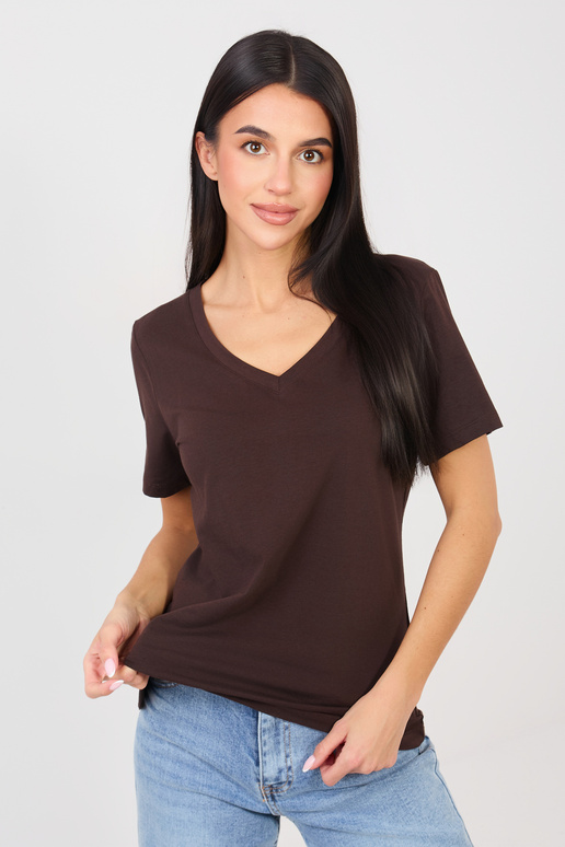 Tričko tmavě hnědé