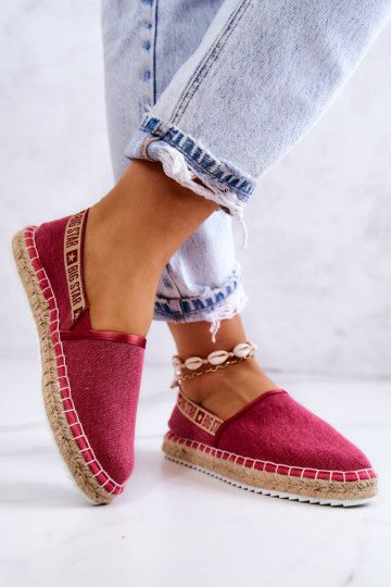  Espadrilky Slip-on vzor Big Star JJ274880 