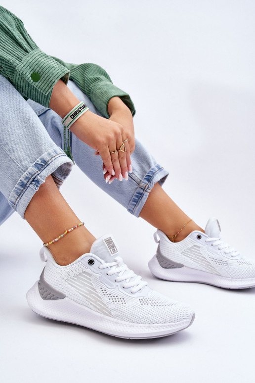   tenisky Memory Foam System Big Star LL274297 bílé