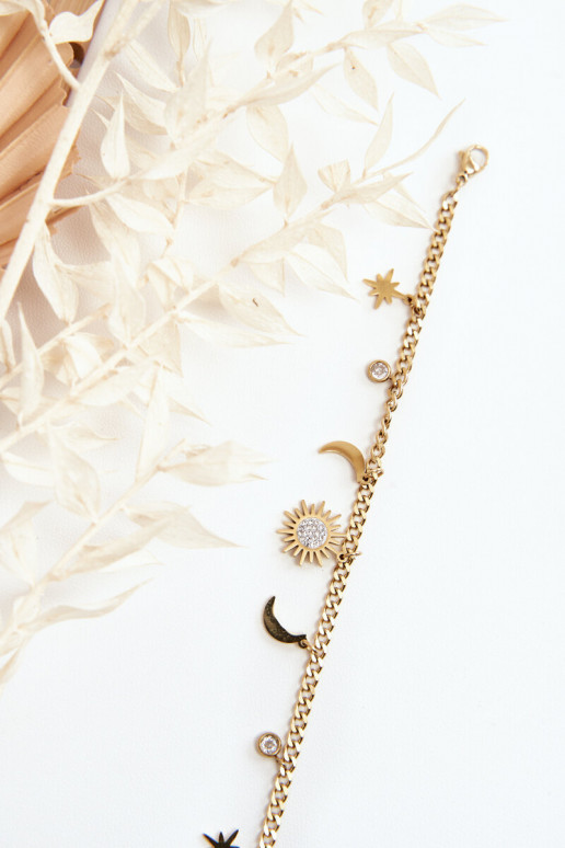  Náramek  zlaté barvy