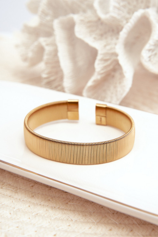 Elastyczna   z nerezové oceli zlaté barvy