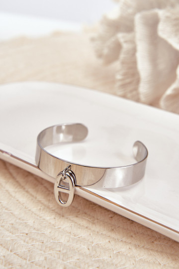 Náramek s ornamenty Stal Nierdzewna stříbrné barvy 2