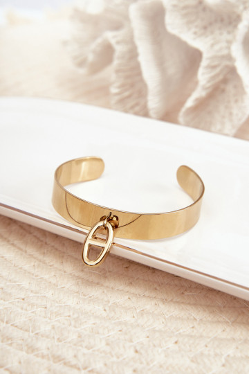 Náramek s ornamenty Stal Nierdzewna zlaté barvy 2