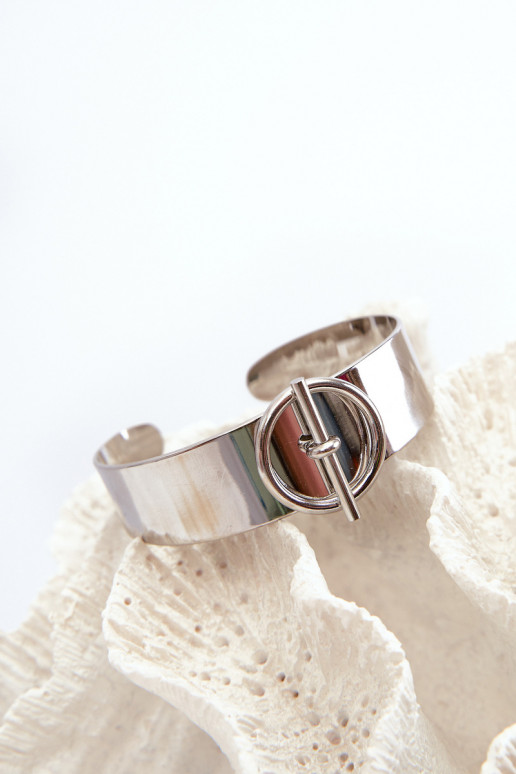   s ornamenty Stal Nierdzewna stříbrné barvy