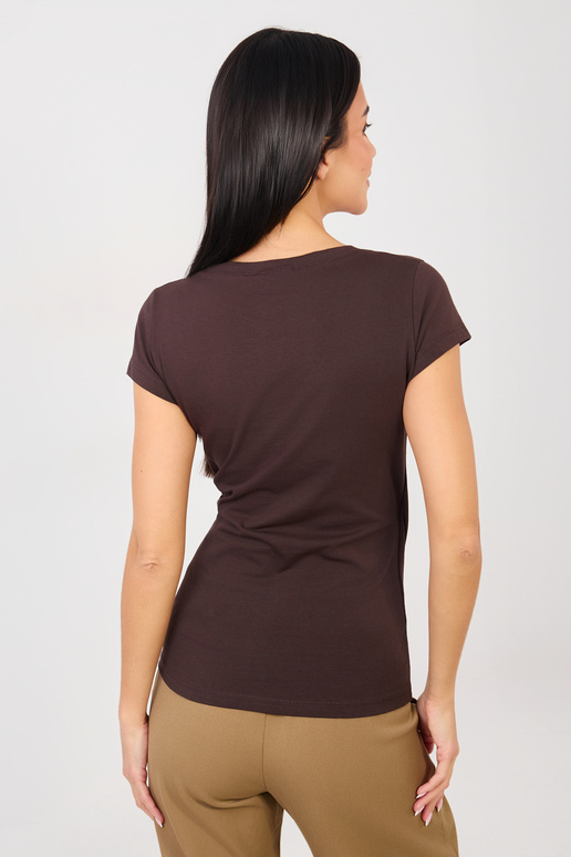 Tričko tmavě hnědé