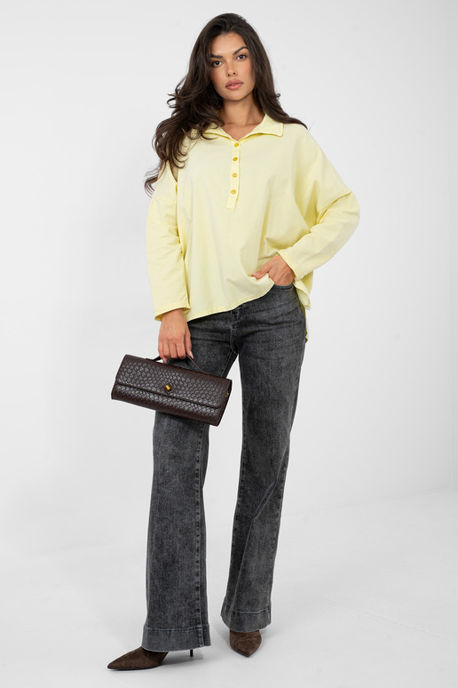 Tričko IT světle žluté