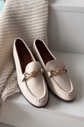 mokasíny   Detalem slonová kost Rosynne 2