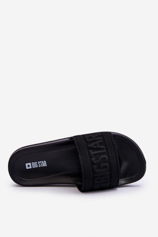  Módní pantofle Big Star LL274A158 Černé