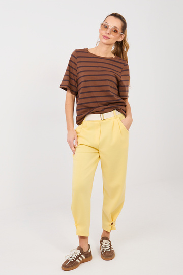 Kalhoty MI SP světle žluté 2