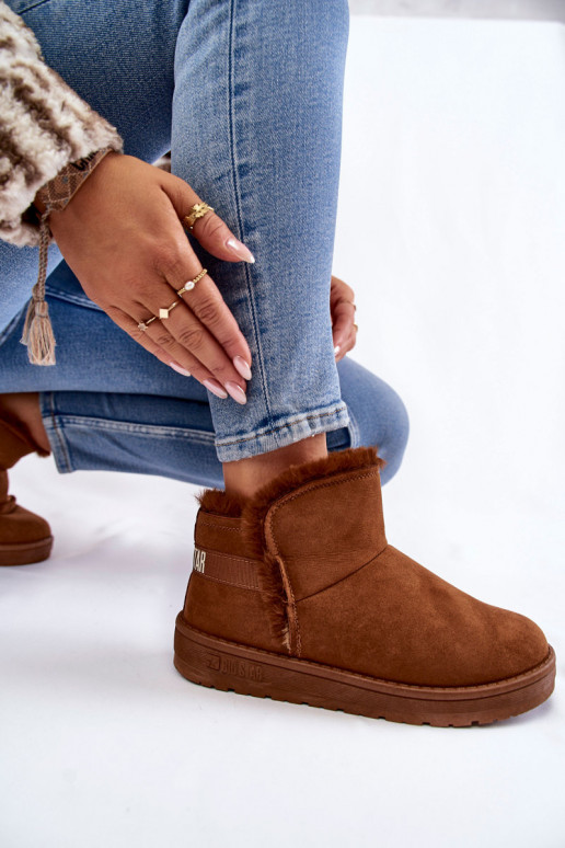  Dřeváky Sněhule Big Star KK274620 hnědá