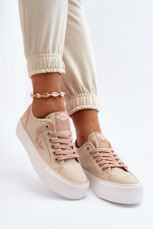  Ležérní obuv Lee Cooper LCW-24-31-2196 béžové