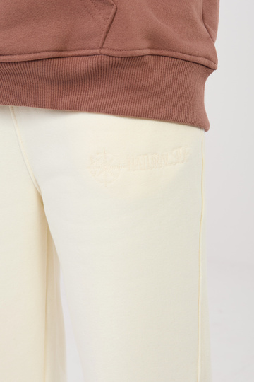 Sportovní kalhoty ecru 2