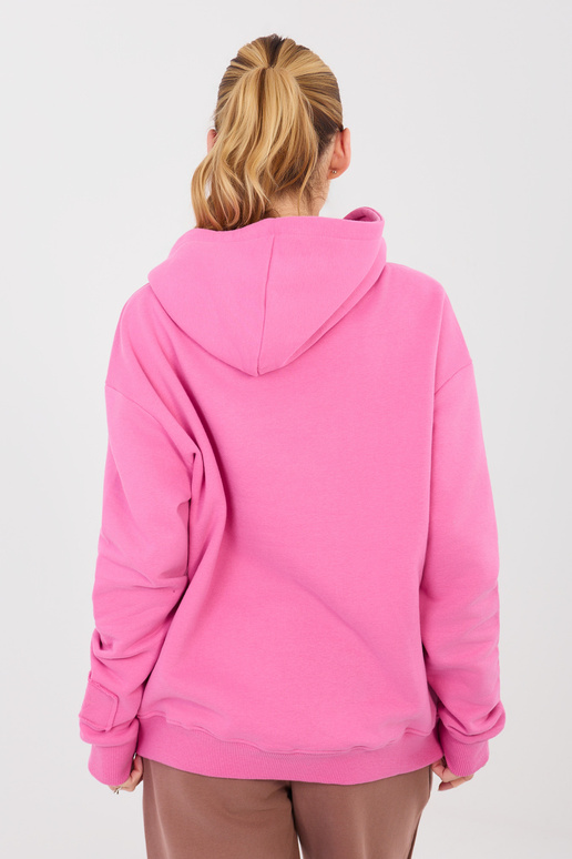 Tmavě růžová blůza na zip