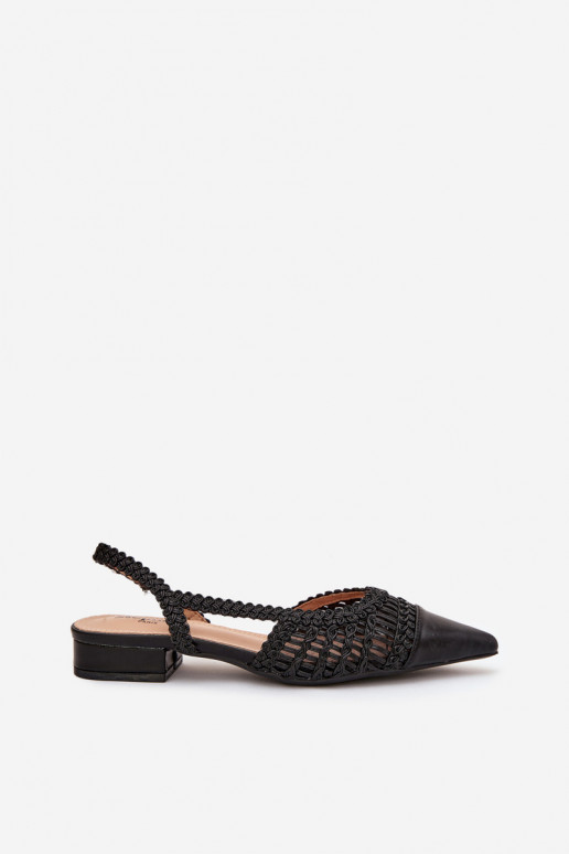 Dámské sandály   Černé Nivorra