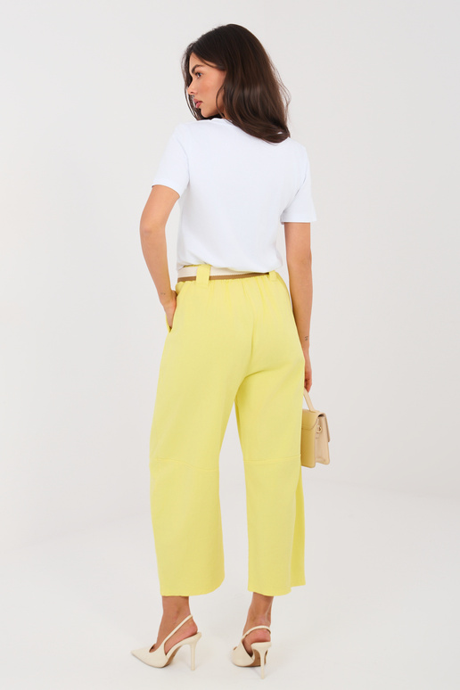 Kalhoty IT SP FL9929 světle žluté